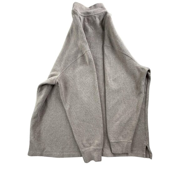 Polo Ralph Lauren Pullover Sweater Mens 2XL Big Beige Quarter Zip Cotton Classic - Picture 3 of 13